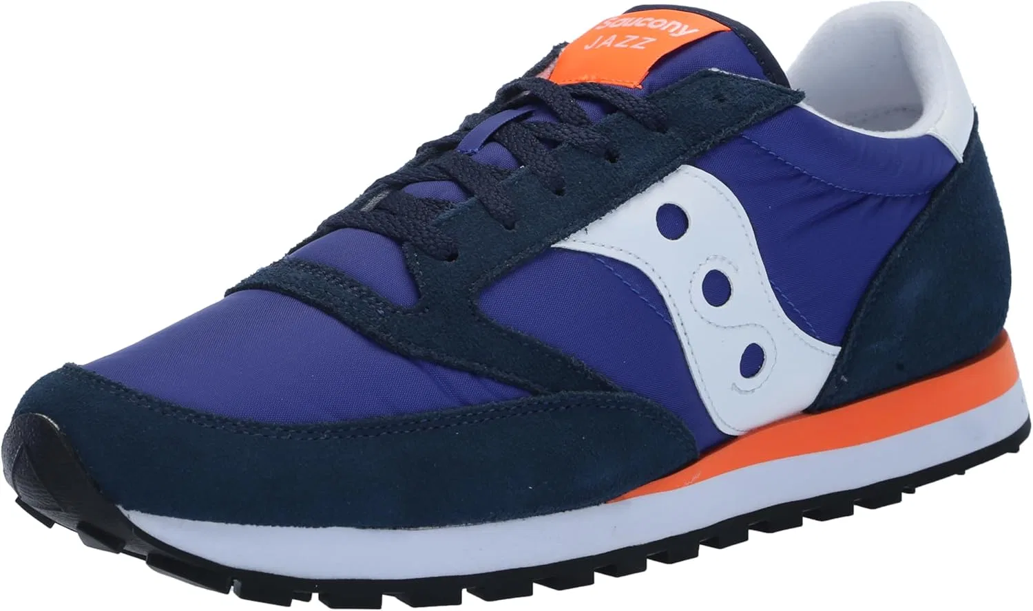 Мужские оригинальные кроссовки Saucony Jazz, Navy Blue White.