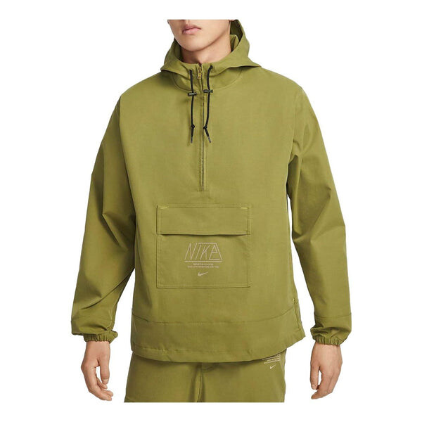 

Толстовка Nike Anorak Woven Jacket 'Green', зеленый