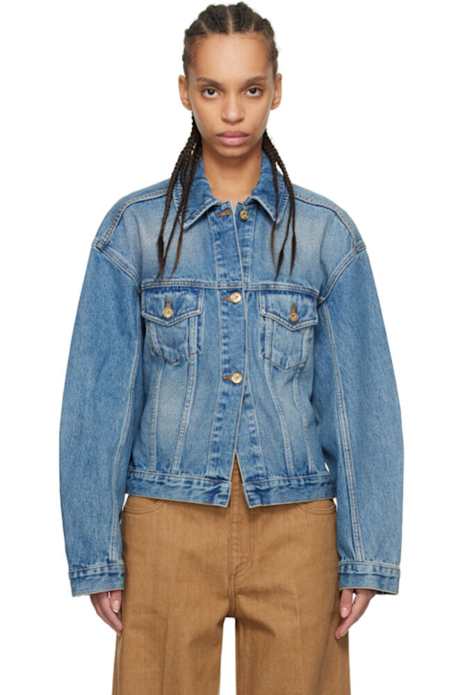 

Синий - Джинсовая куртка Les Classiques 'The Denim de-Nîmes' JACQUEMUS