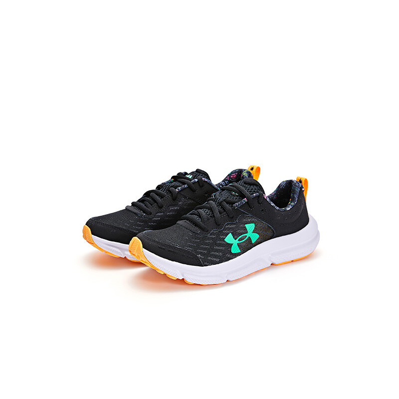 

Кроссовки унисекс с низким верхом, черные Under Armour