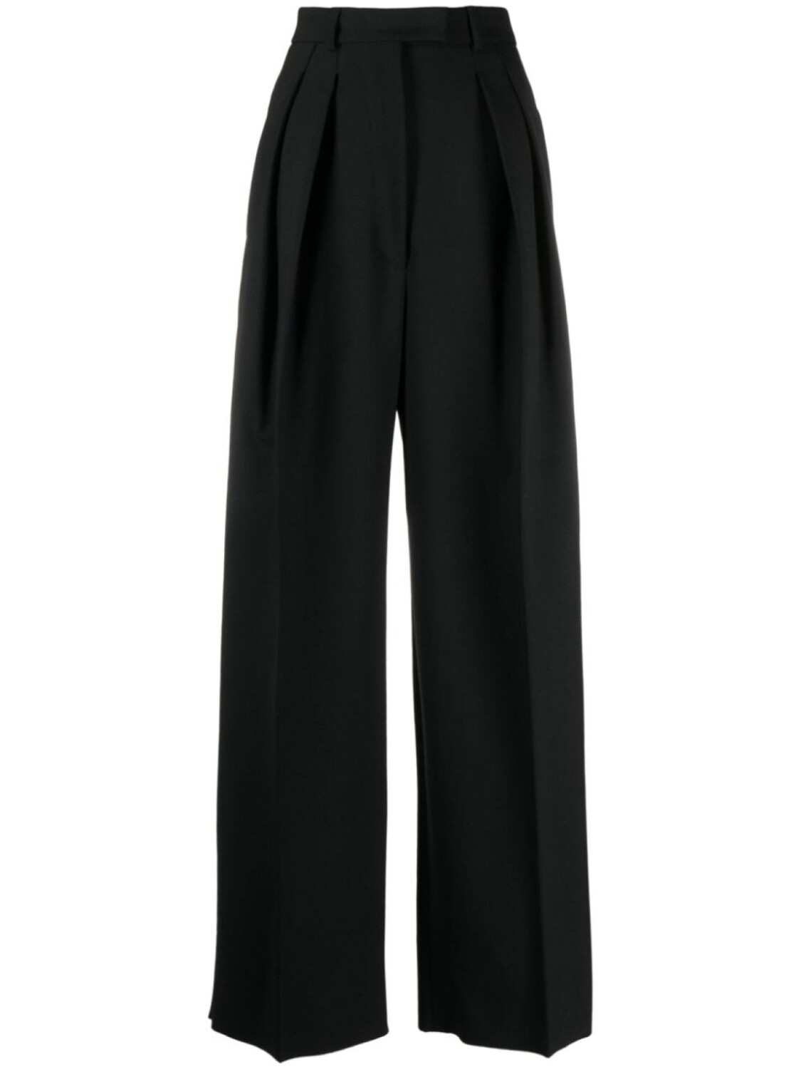 

Sportmax широкие брюки с завышенной талией, черный