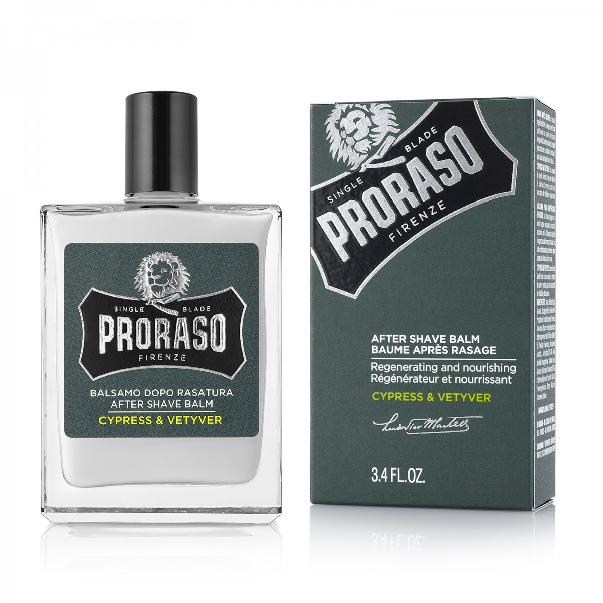

Бальзам после бритья after shave balm cypress and vetyver Proraso, 100 мл