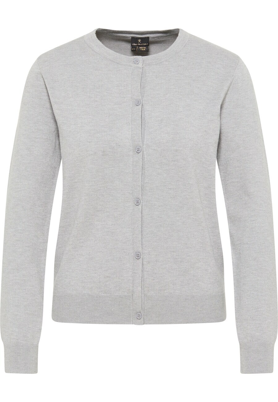 

Кардиган DreiMaster Klassik Knit Cardigan Malegnano, серый