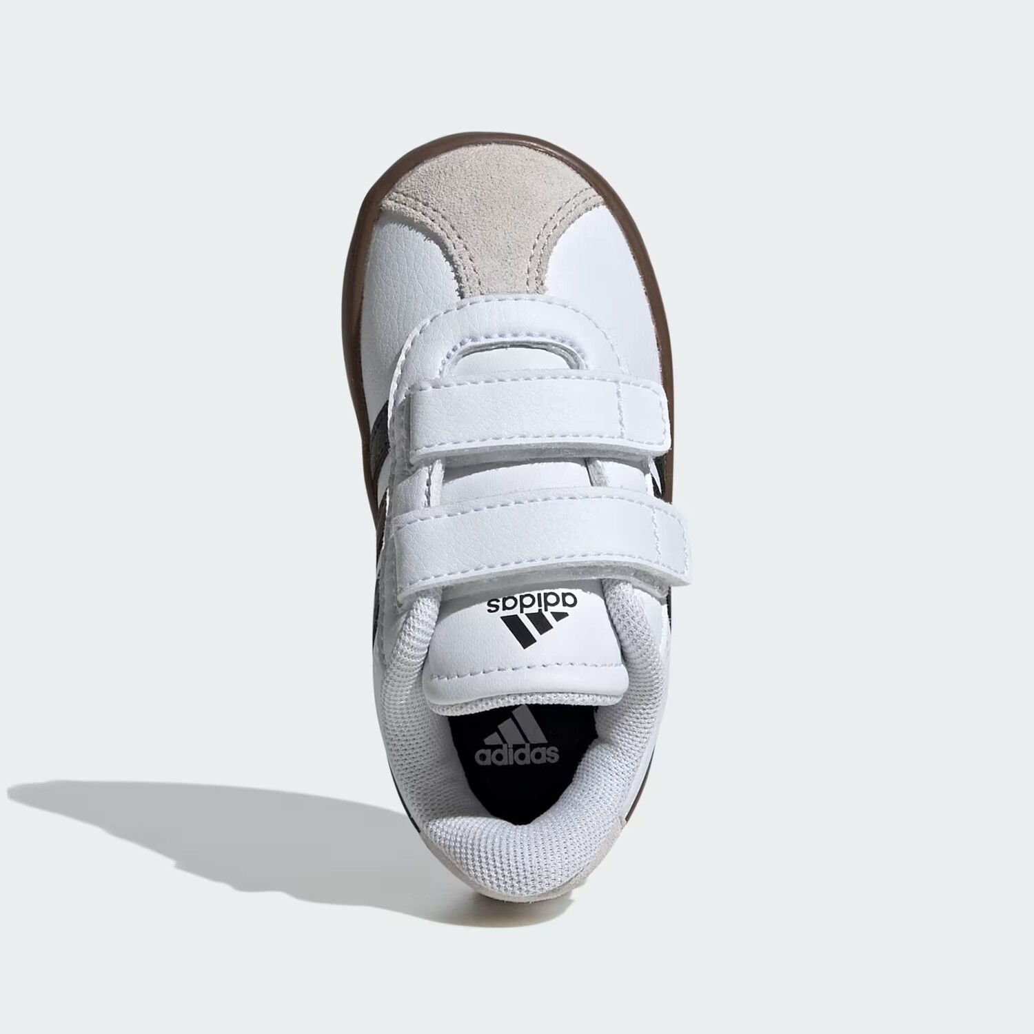 Кроссовки VL Court 3.0 Детские Adidas, цвет Cloud White/Core Black/Grey One — фото 2