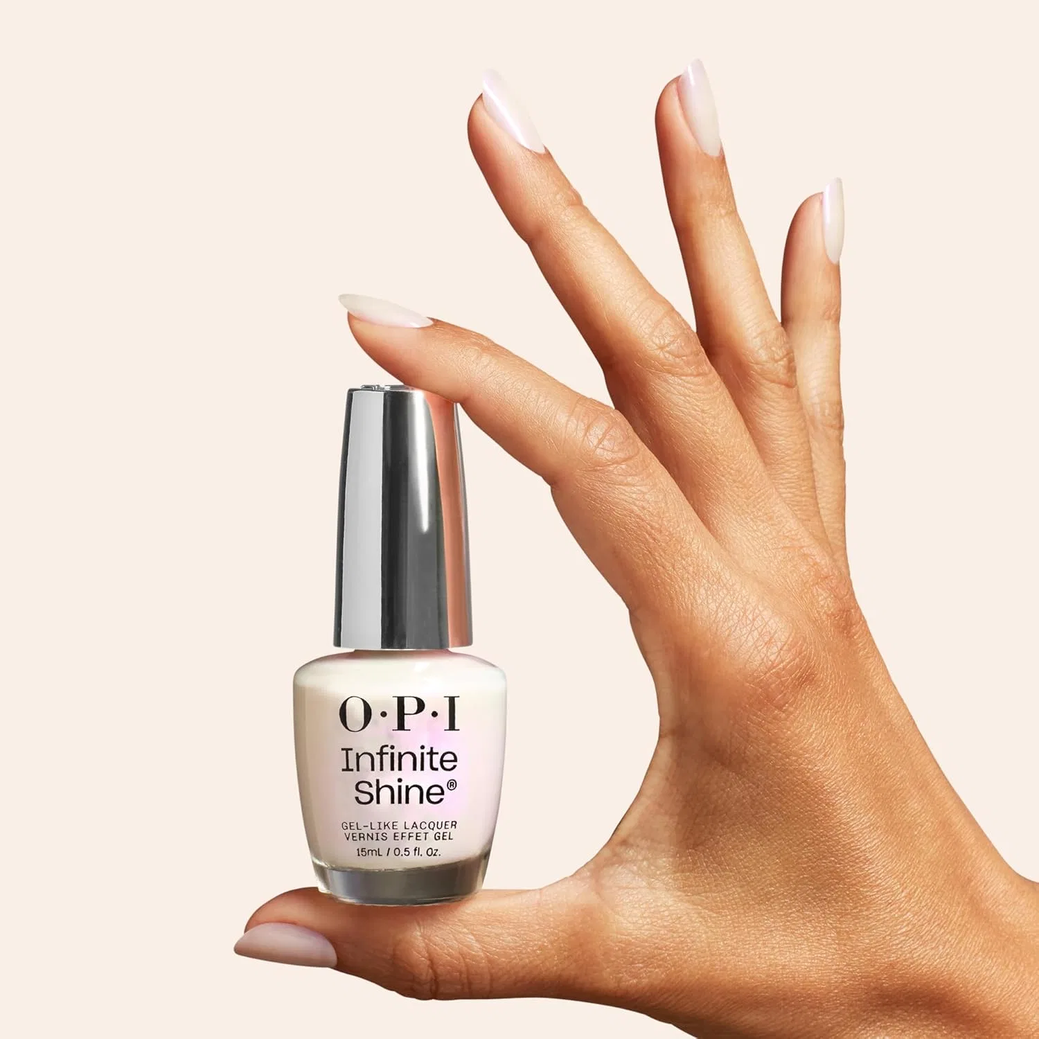 Стойкий лак для ногтей OPI Infinite Shine «Kyoto Oyster» 15 мл Opi — фото 4