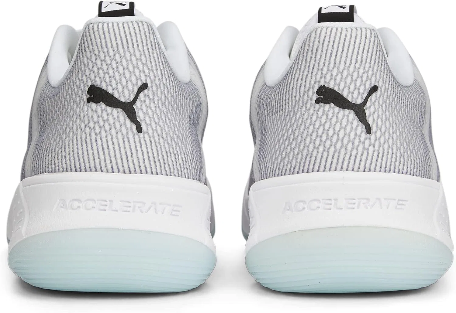 Кроссовки для дома Puma Accelerate Turbo Nitro II унисекс, Puma White Puma Black Fizzy Light Nitro Blue — фото 3