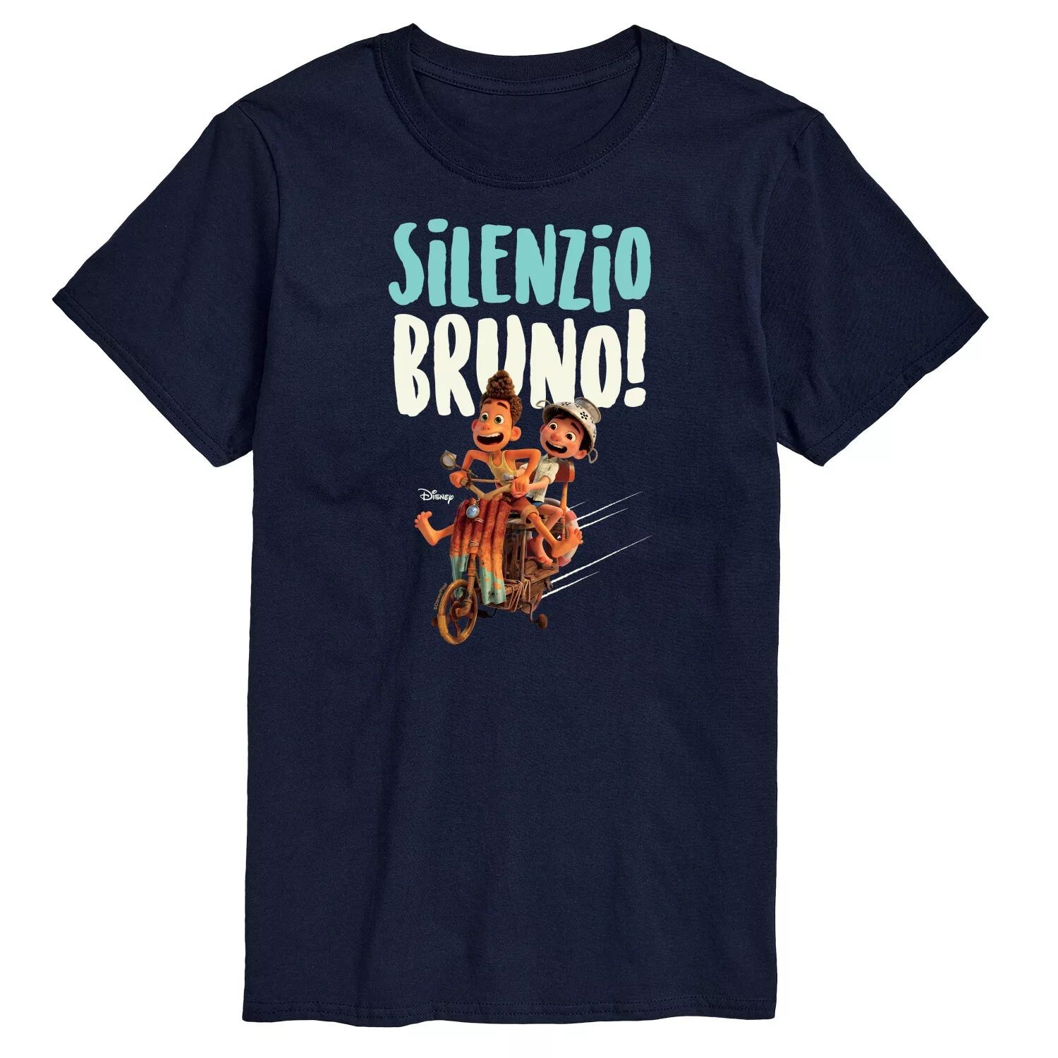 

Мужская футболка с рисунком Disney's Luca Silenzio Bruno