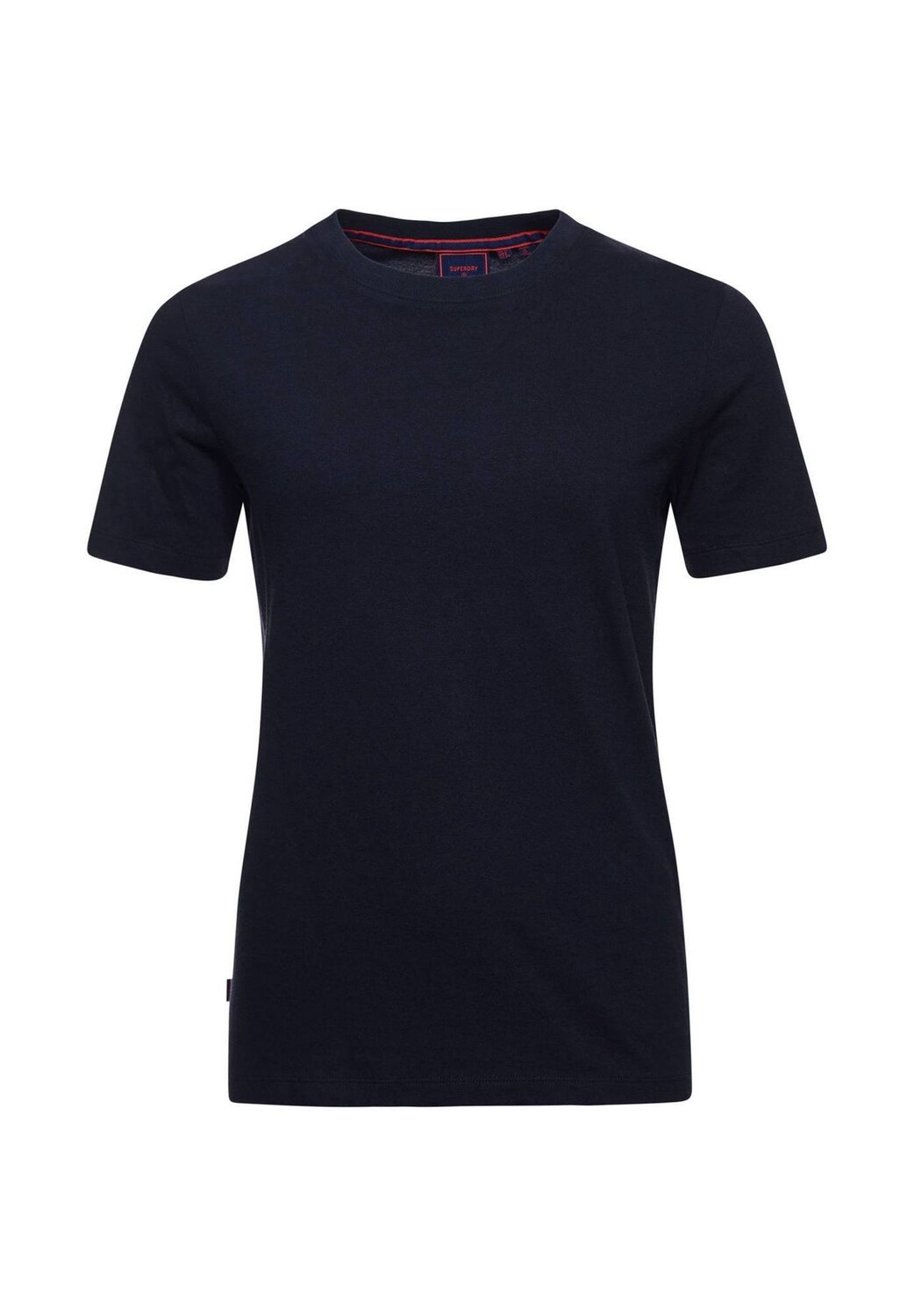

Женская футболка - VINTAGE LOGO EMB TEE, круглый вырез, однотонная Superdry., темно-синий