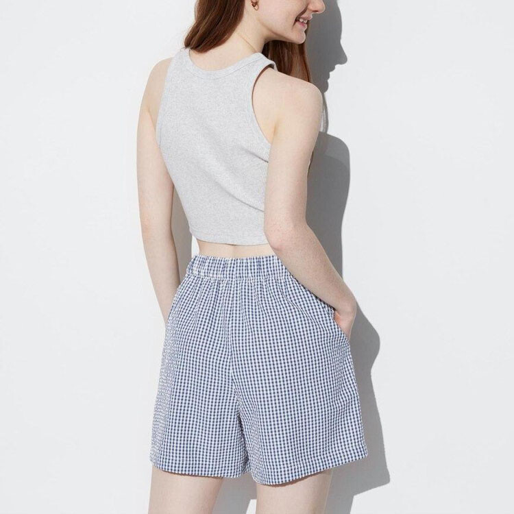 Повседневные шорты Uniqlo, синий — фото 4