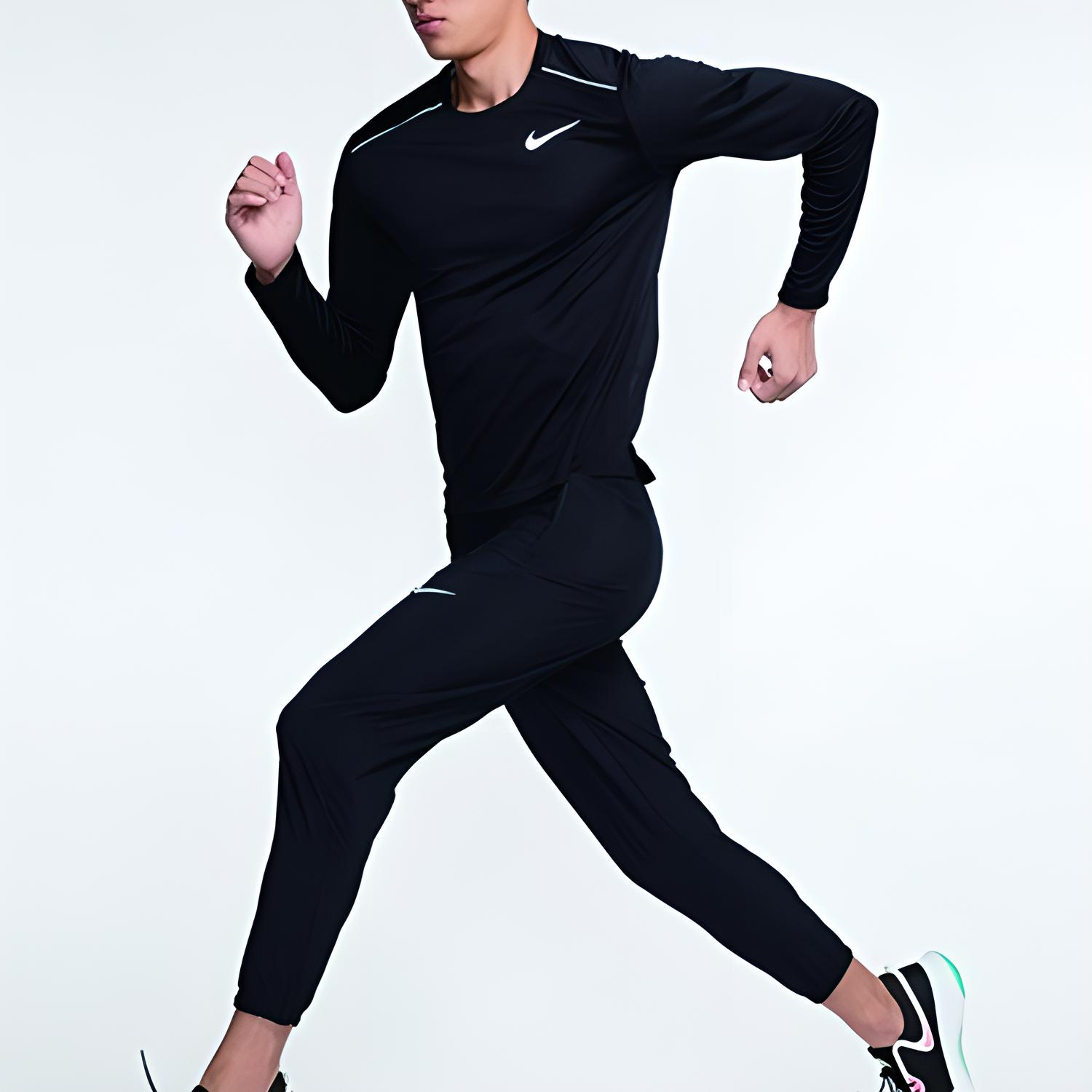 Nike Мужская спортивная одежда черного цвета Moderate — фото 4