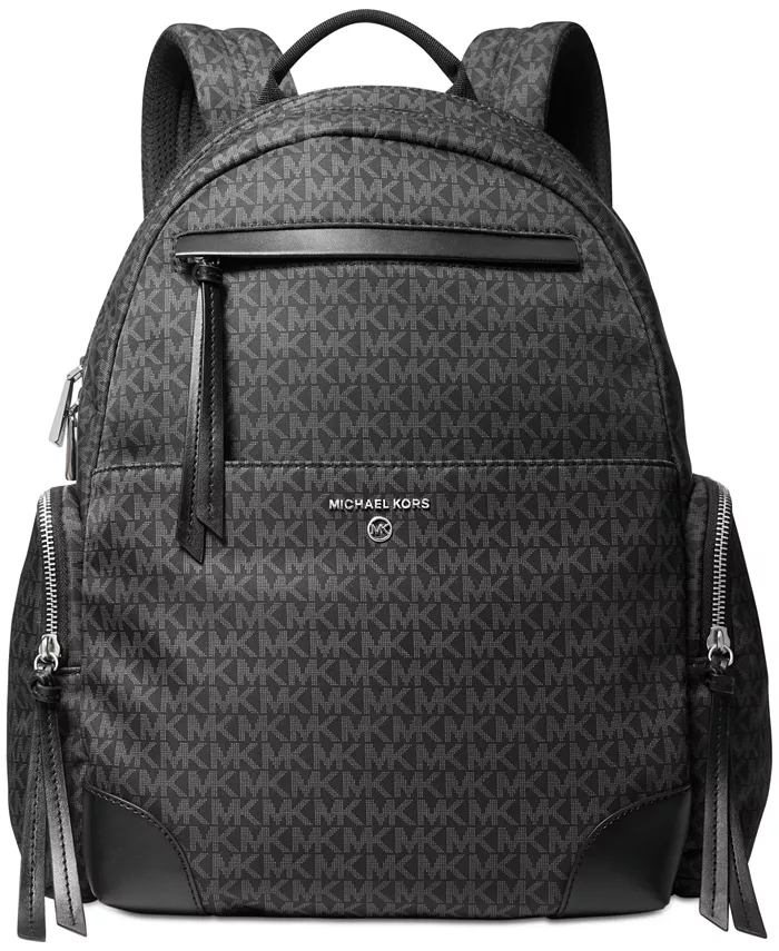 

Рюкзак Prescott Large Nylon с логотипом Michael Kors, черный
