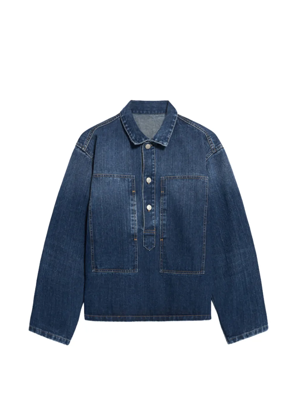 

Топ Fuegodress с карманом и пуговицами Fortela, синий