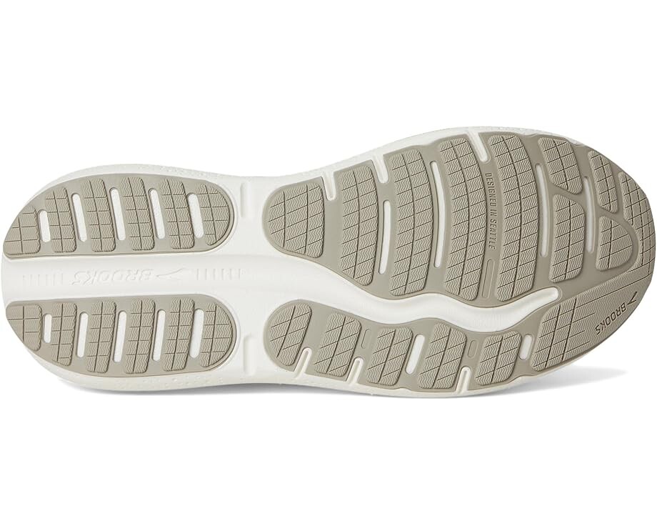 Кроссовки Brooks Ghost Max Suede, цвет London Fog/Green Haze/Coconut — фото 3