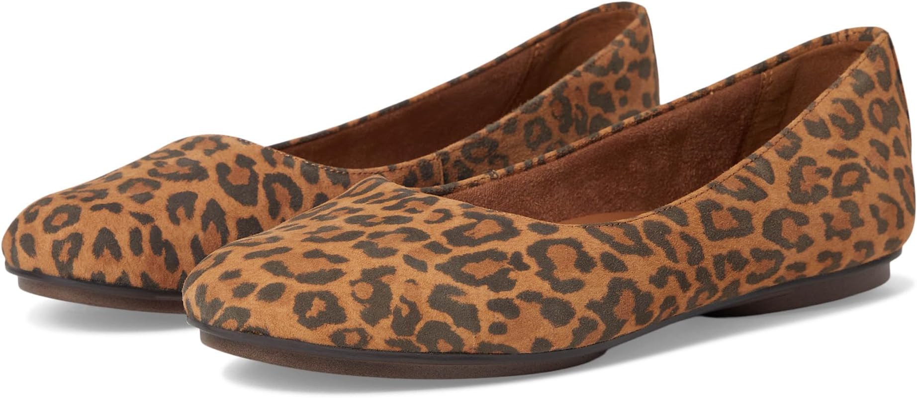 Балетки Naturalizer Maxwell, цвет Desert Tan Leopard Print Suede