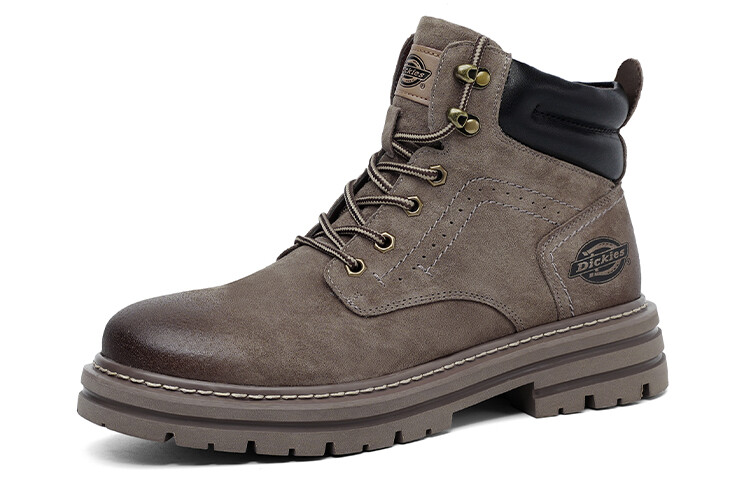 

Ботинки Dickies Trendy Classic And Versatile Short Mid Calf Martin, коричнево-серый