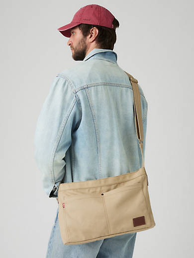 

Сумка-мессенджер Heritage Levi's, цвет Ecru - White