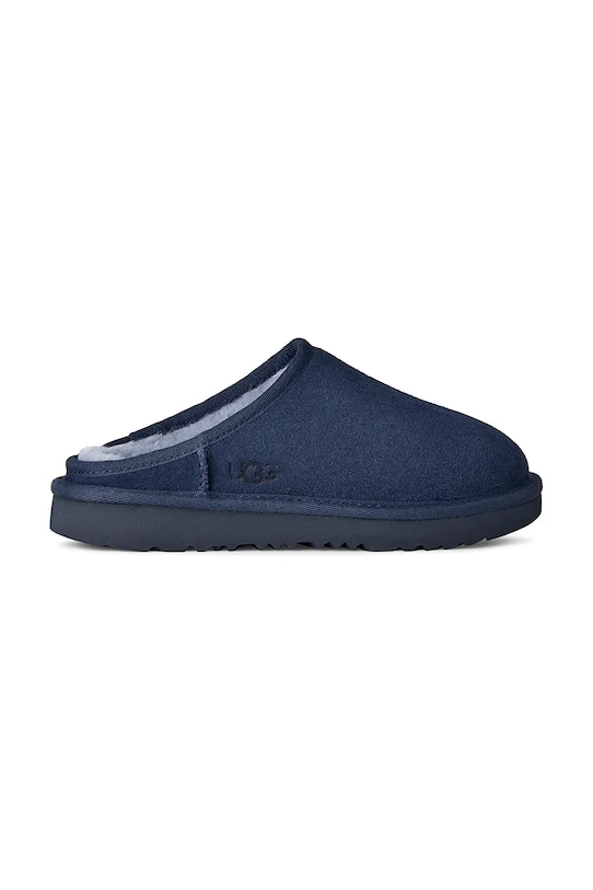 

Детские замшевые тапочки Kids' Classic Slip-On Ugg, темно-синий