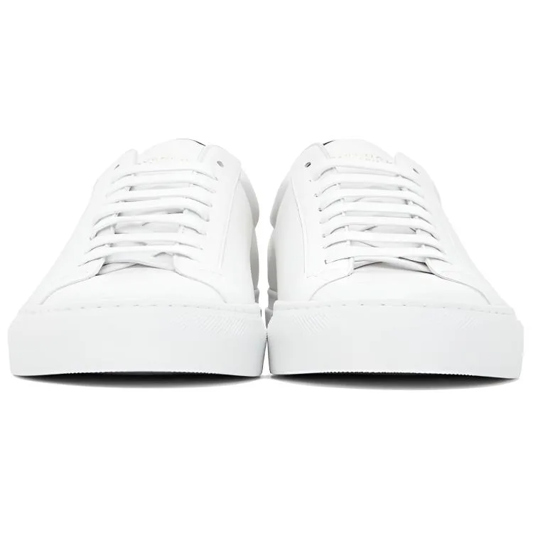 Givenchy Кроссовки Urban Street Leather Low top мужские белые — фото 4