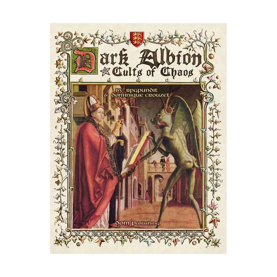 

Dark Albion Adventures - Cults of Chaos, Role Playing Games (DOM Publishing), мягкая обложка
