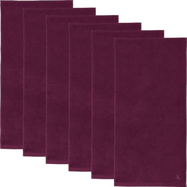 

Полотенце Erwin Müller 6er-Pack 161519, 58x1x120 см цвет beere