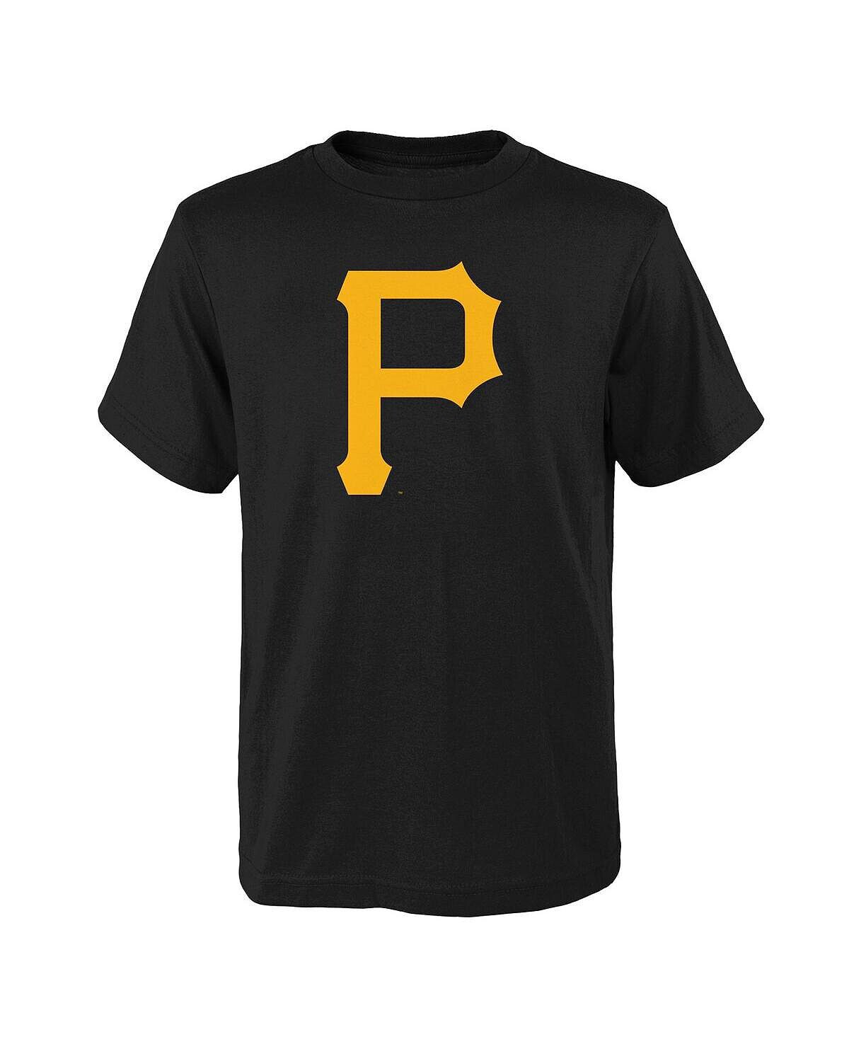 

Черная футболка с логотипом основной команды Big Boys and Girls Pittsburgh Pirates Outerstuff, Черный, Черная футболка с логотипом основной команды Big Boys and Girls Pittsburgh Pirates Outerstuff