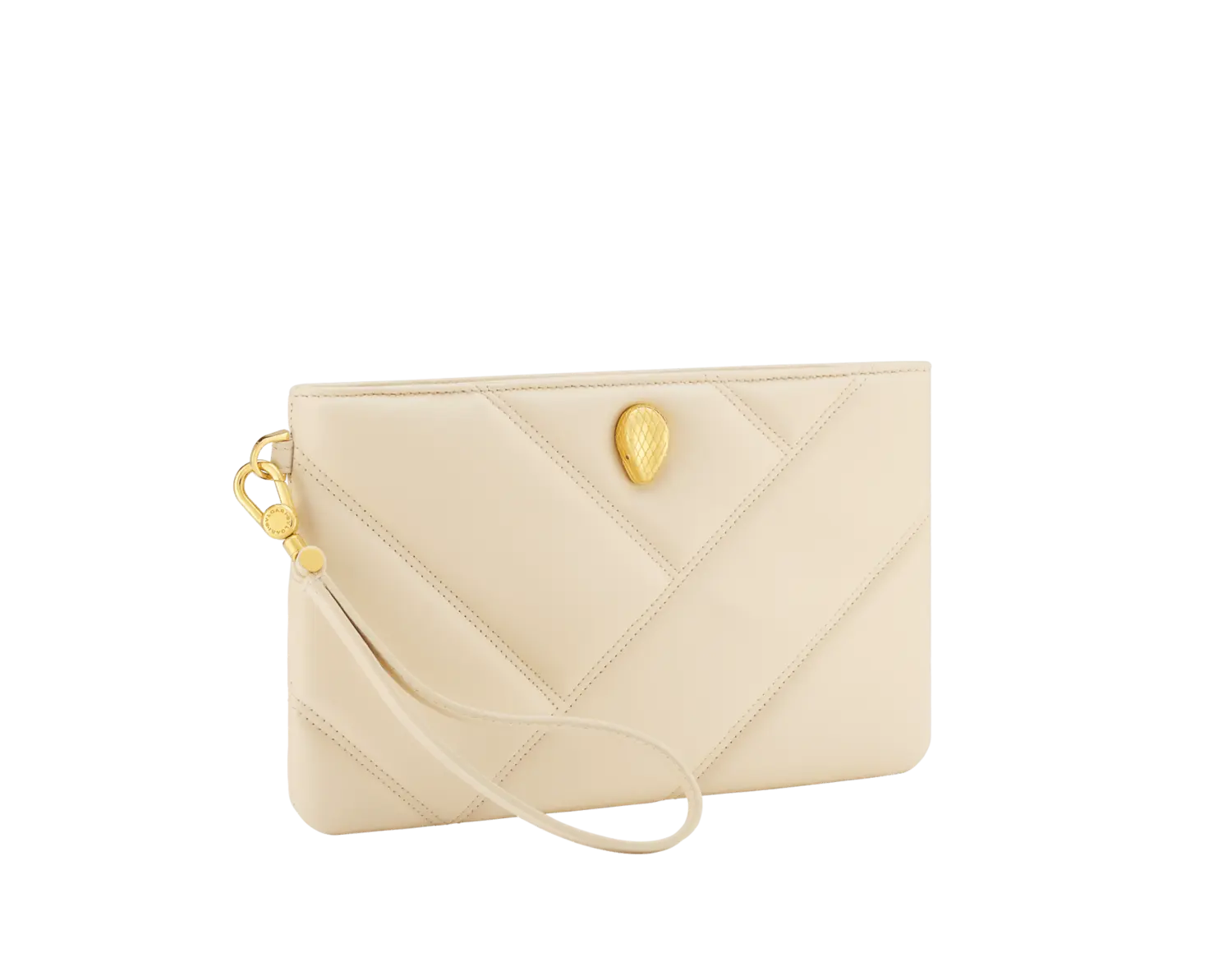 

Клатч Serpenti cabochon Bvlgari, белый