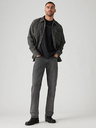 

514 Прямые мужские джинсы Levi's, цвет Midnight Trail - Grey - Stretch