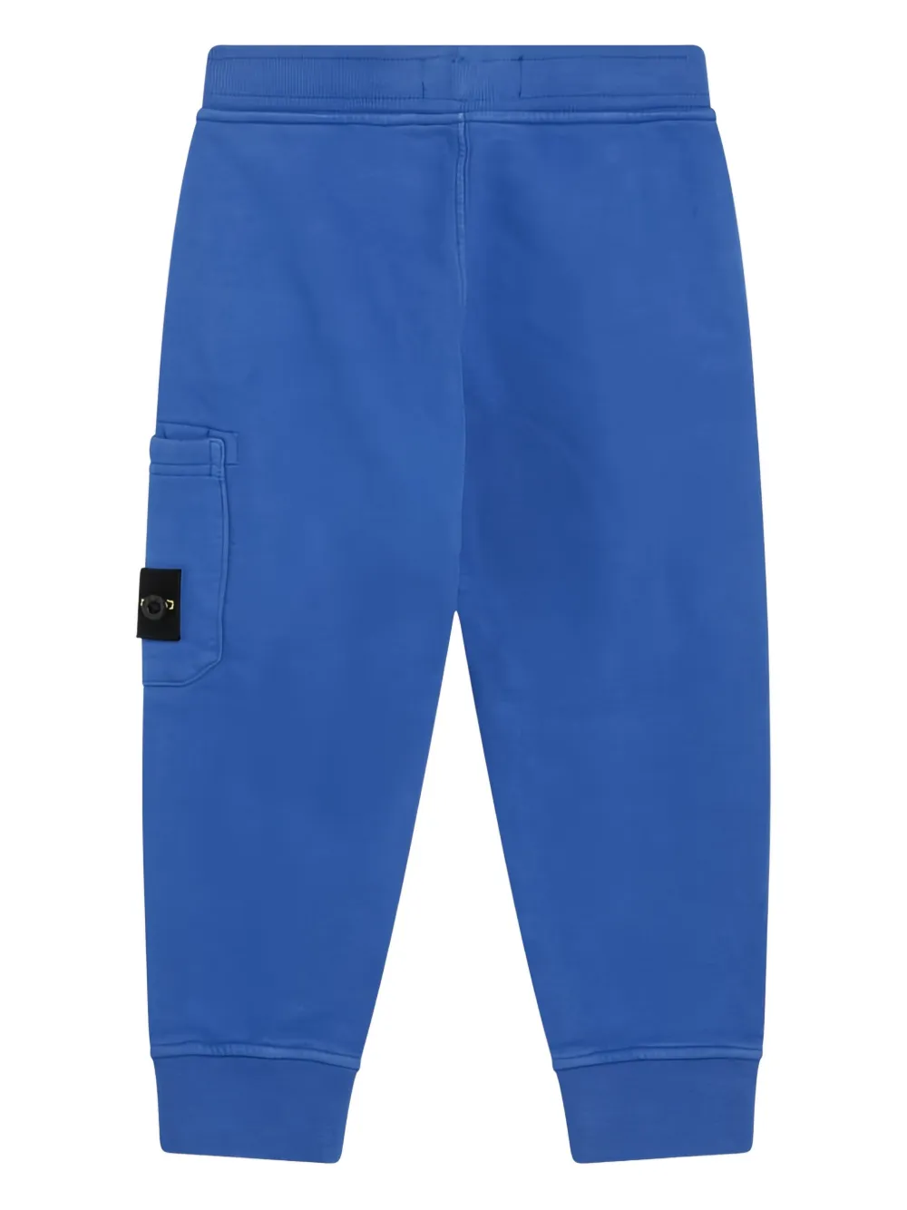 Спортивные брюки с логотипом Stone Island Junior, синий — фото 2