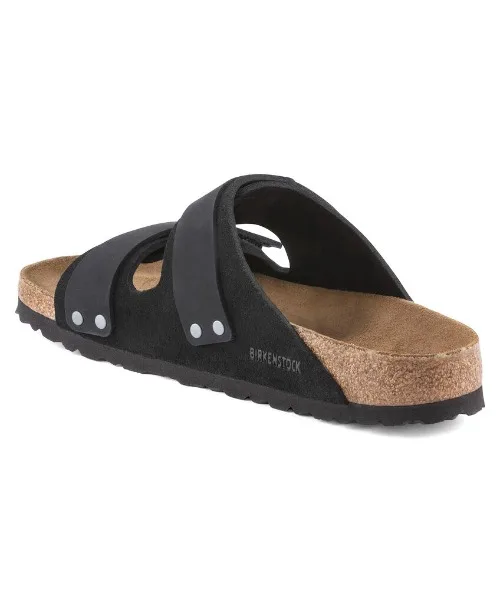 Унисекс сандалии из кожи BIRKENSTOCK Uji бежевые — фото 4