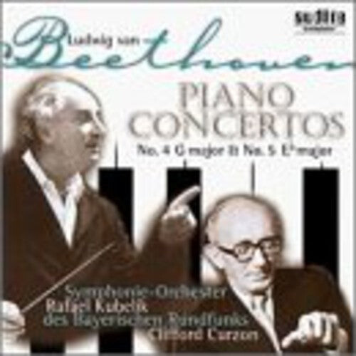 

CD диск Beethoven / Curzon / Kubelik / Bavarian Radio So: Concertos for Piano & Orchestra