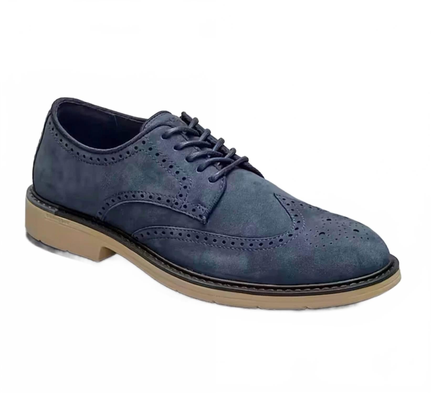 

Мужские оксфордские туфли Wing Go-To темно-синего цвета Cole Haan, темно-синий