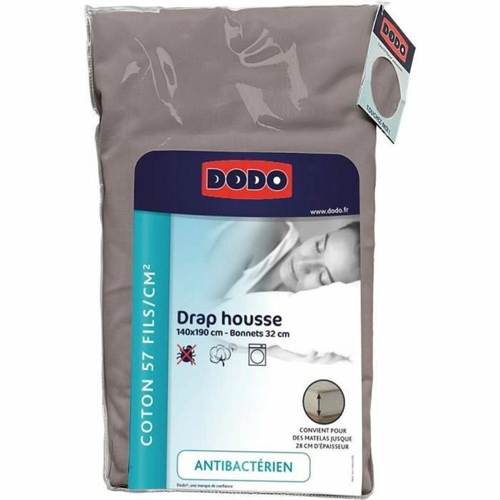 

Простыня DODO 140 x 190 см серо-коричневый