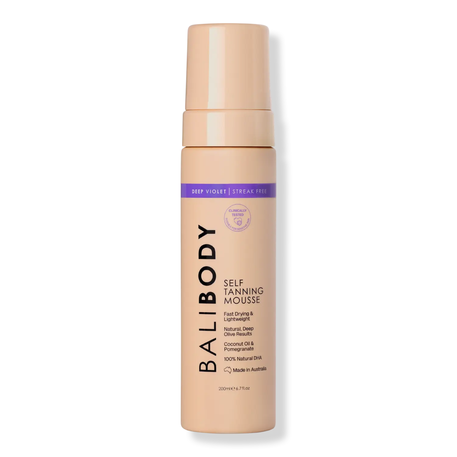 

Мусс для автозагара темно-фиолетового цвета Bali Body