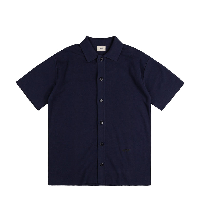 

Рубашка short sleeve knit shirt Autry, синий