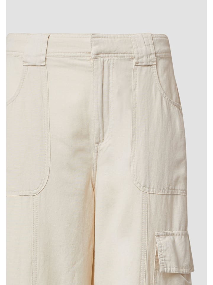 

Тканевые брюки QS, бежевый