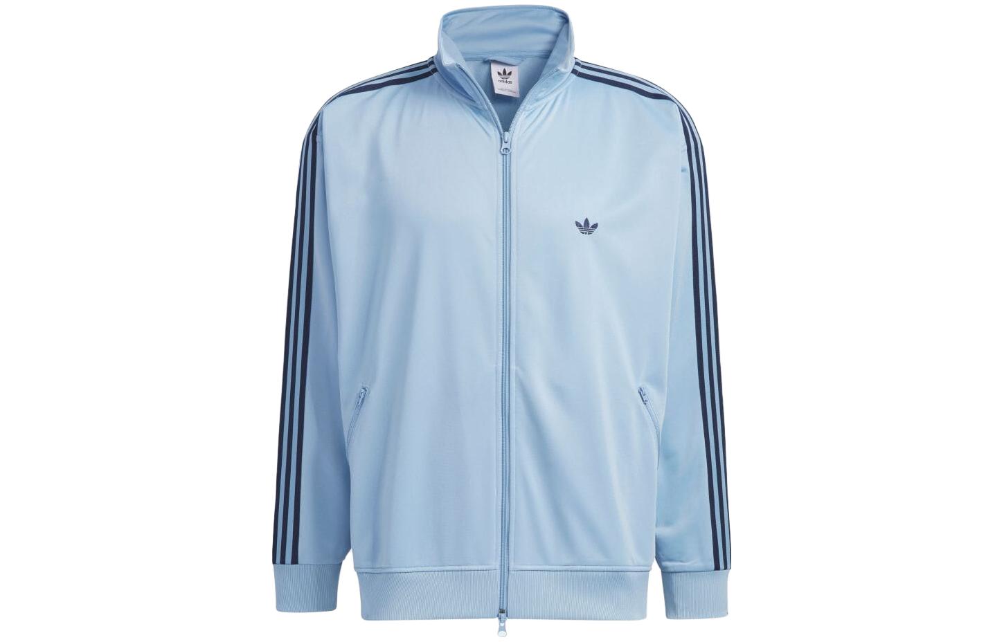 Adidas Originals Унисекс спортивная куртка, Light Blue — фото 3
