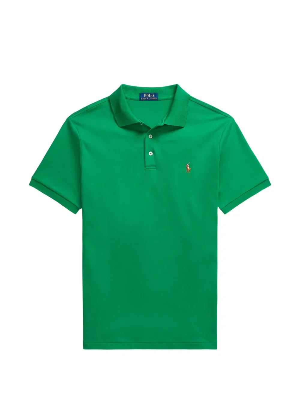 Рубашка-поло на пуговицах Polo Ralph Lauren, зеленый