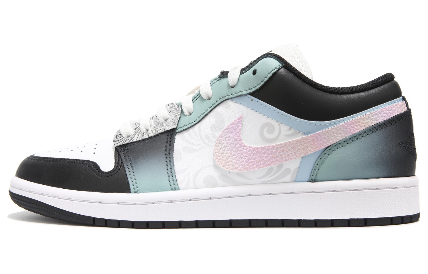 

Баскетбольные кроссовки Air 1 Vintage Men Low-Touch Black/White Green Jordan