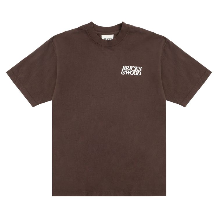 

Футболка Bricks & Wood From South Central With Love Tee 'Clove', коричневый
