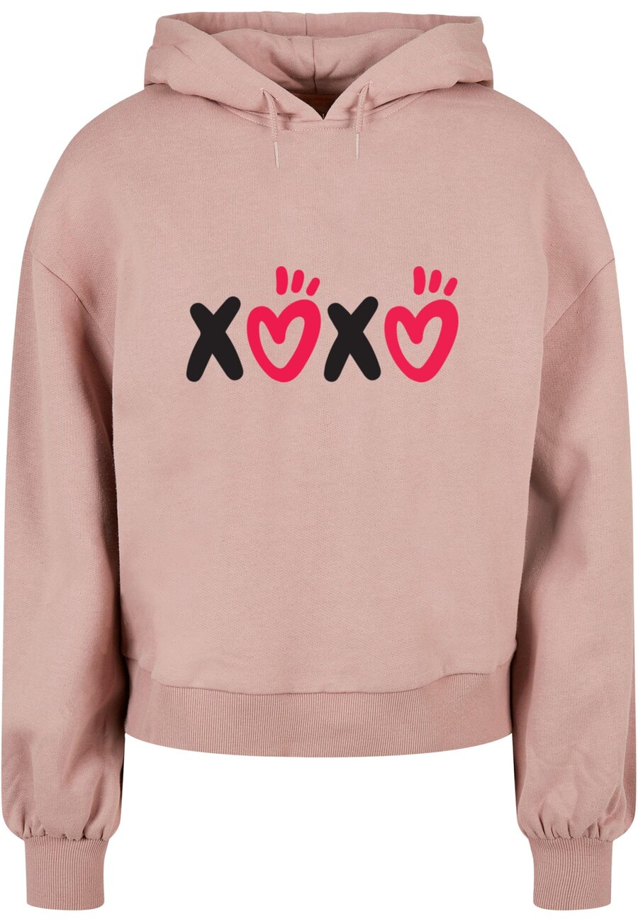 

Толстовка с капюшоном Merchcode Sweatshirt Valentines Day - XOXO, розовый