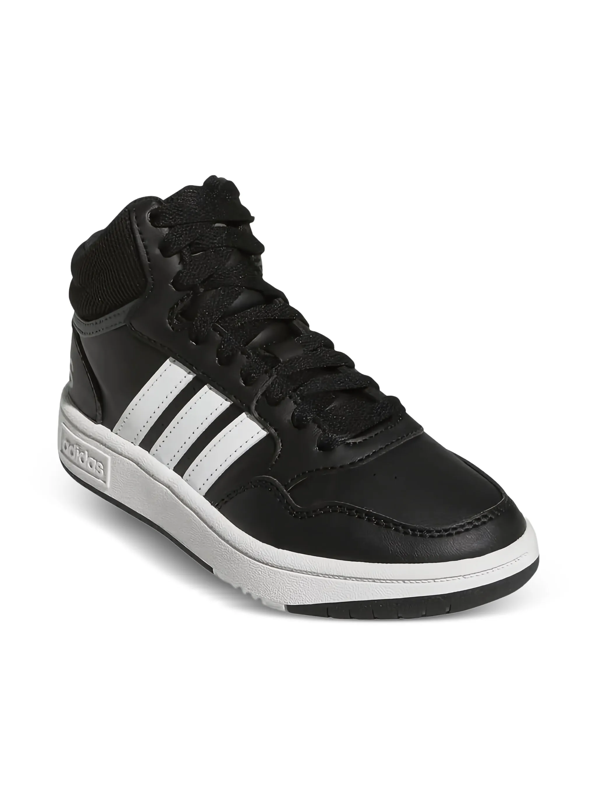 

Кроссовки Hoops Mid Core Black/Cloud White/Grey Adidas Kids, черный