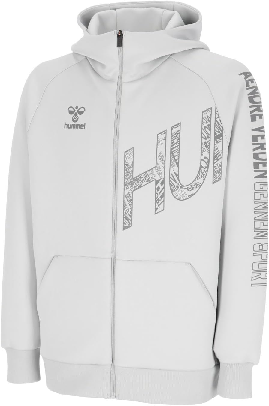

Толстовка с капюшоном Hyumel HB EURO на молнии Hummel, серый