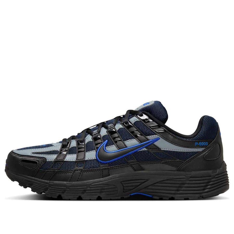 

Кроссовки Nike P-6000 'Black Obsidian Grey Game Royal', черный