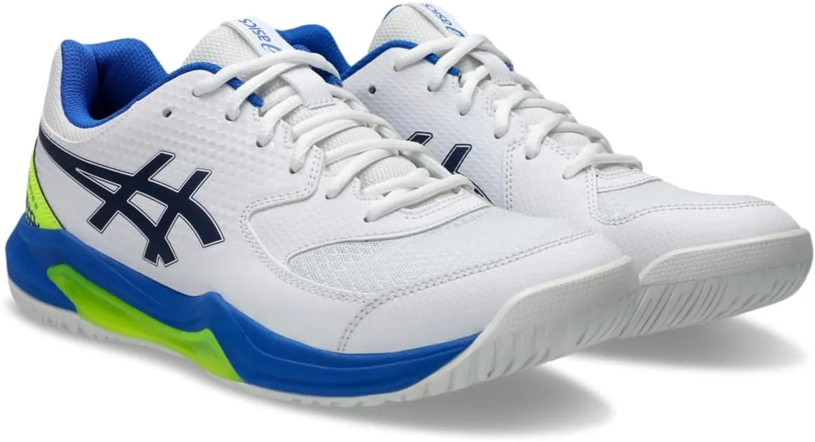 Мужские кроссовки для пикбола ASICS Gel-Dedicate 8, белый/черный — фото 2