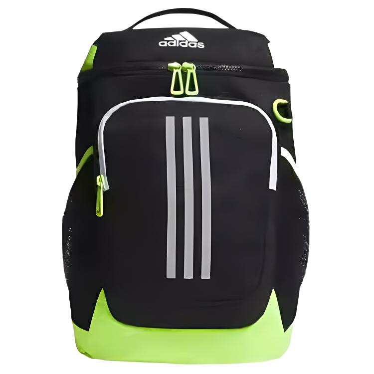 

Рюкзак из полиэстера обычный мужской черный и ярко-лимонный Adidas