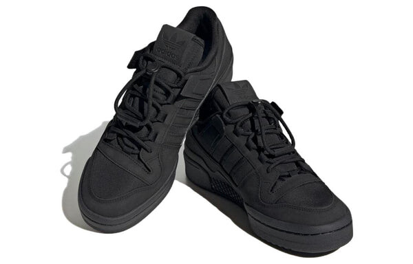 Кроссовки оригиналы форум 84 низкий hiyadam Adidas, черный — фото 3