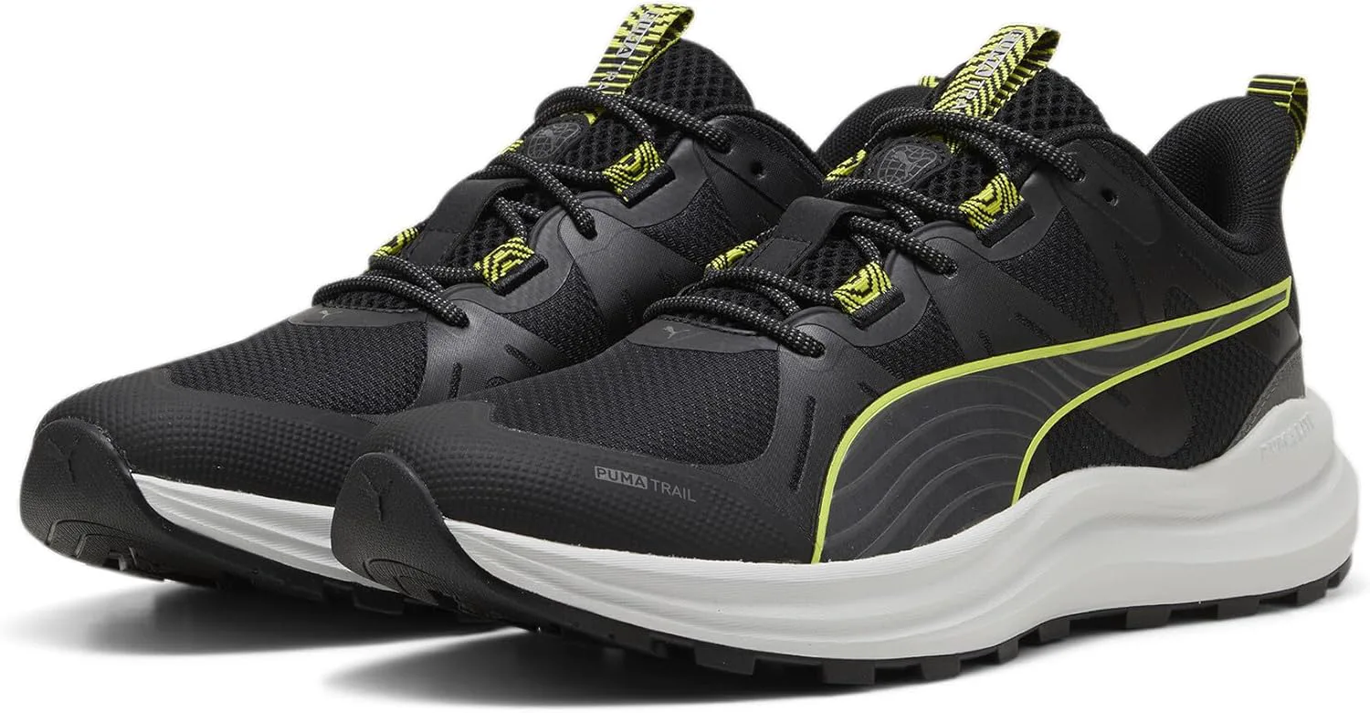 Мужские кроссовки Puma Reflect Lite Trail, черный/темно-серый — фото 4