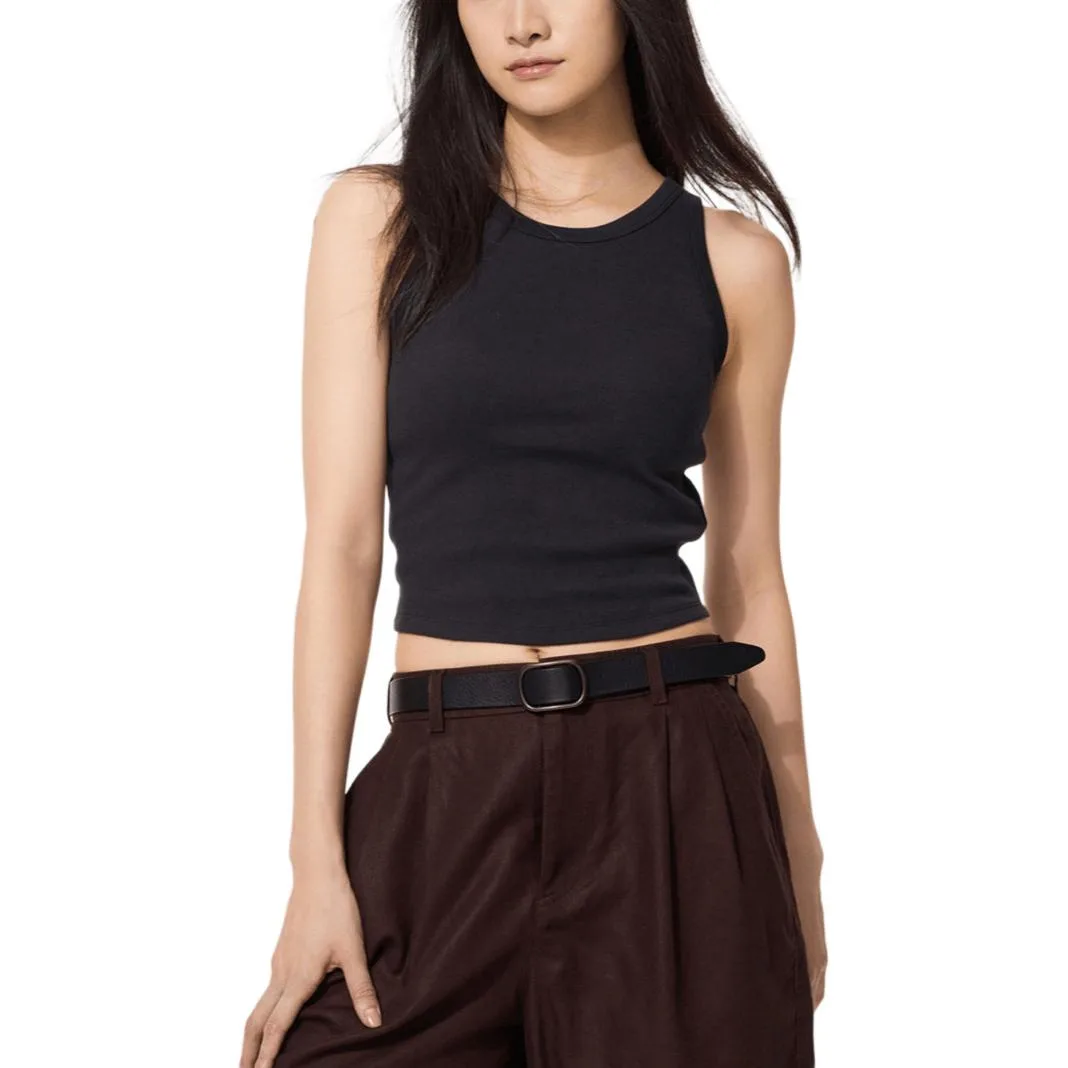 UNIQLO SS26 Топ-танк Women's Black Others