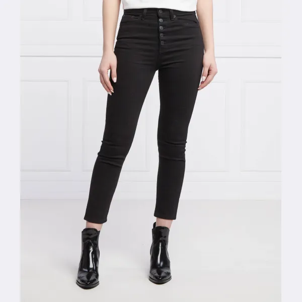 

Джинсы узкого кроя Lizy The Kooples, черный