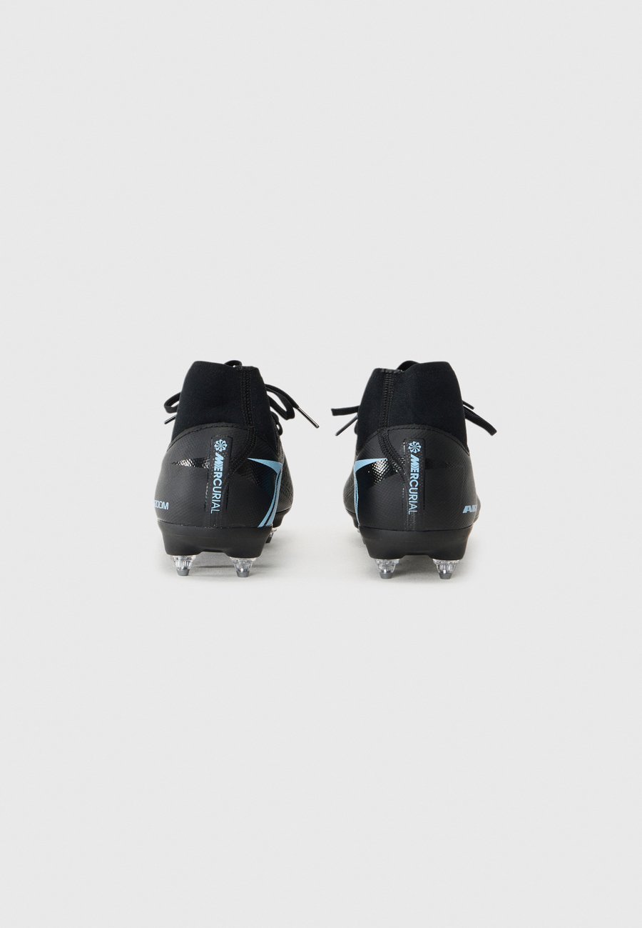 Кроссовки Nike Performance ZM 10 ACAD SG PRO AC, Black/Ice Blue/Black — фото 3